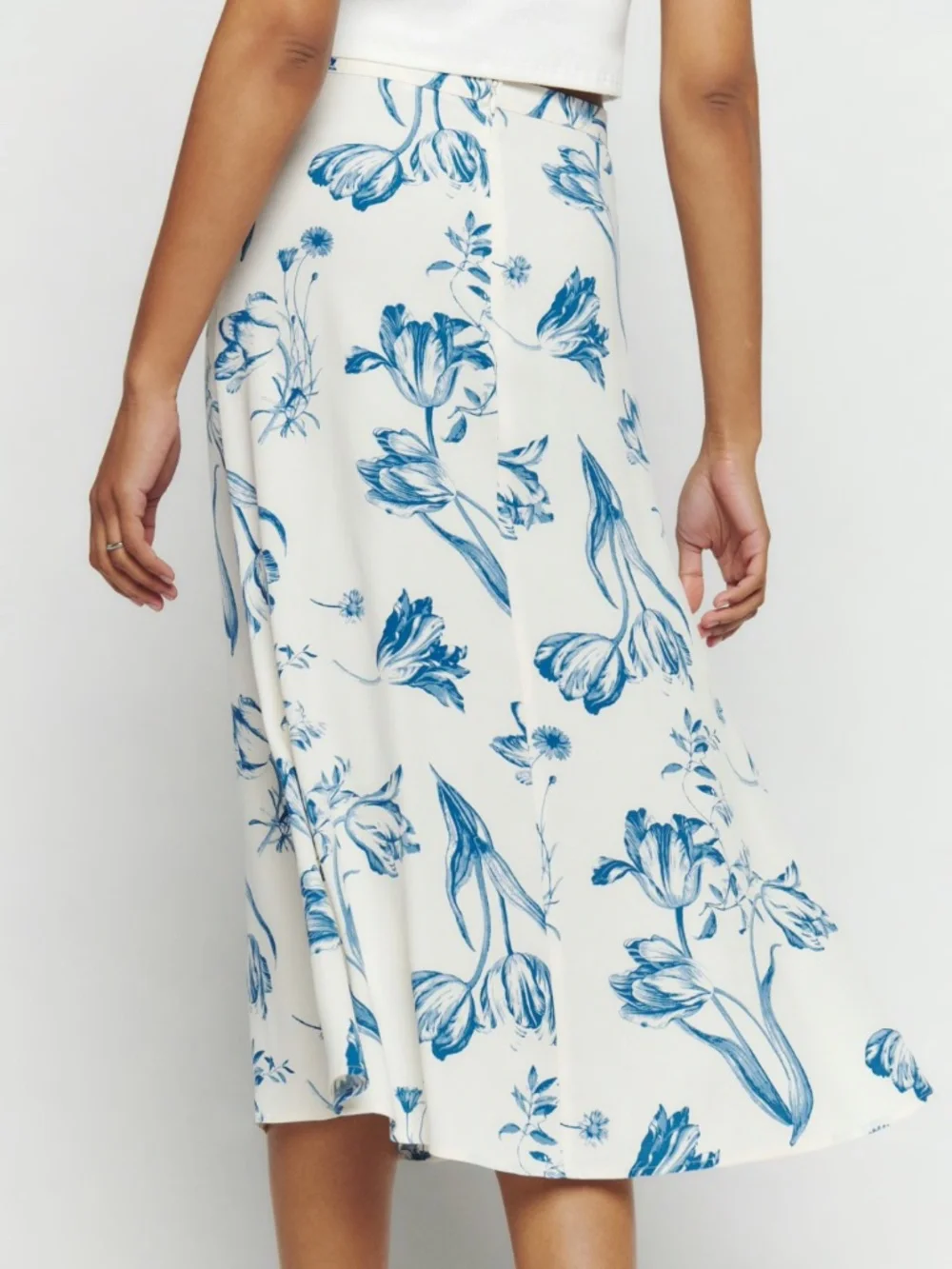 NEW Reformation Bea Skirt Lisse 12